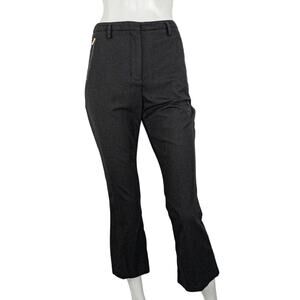 Kit & Ace Women's the Crop Kick Flare Pants in Black Size 4